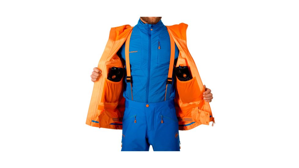 Mammut Nordwand Pro HS Hooded Jacket, Ice, Small, 1010-25750-5072-113