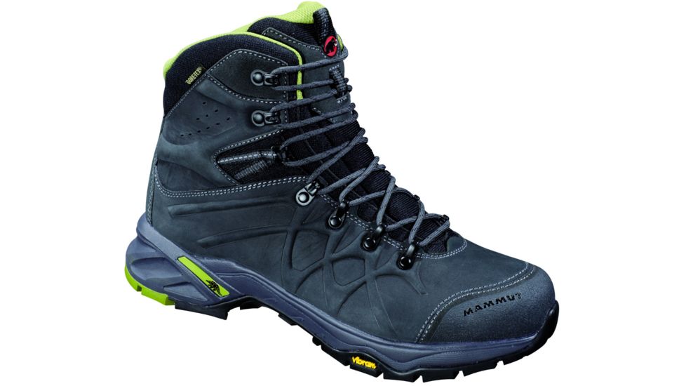 Mammut Nova Advanced GTX Hiking Boot - Womens-Graphite/Aloe-Medium-9.5