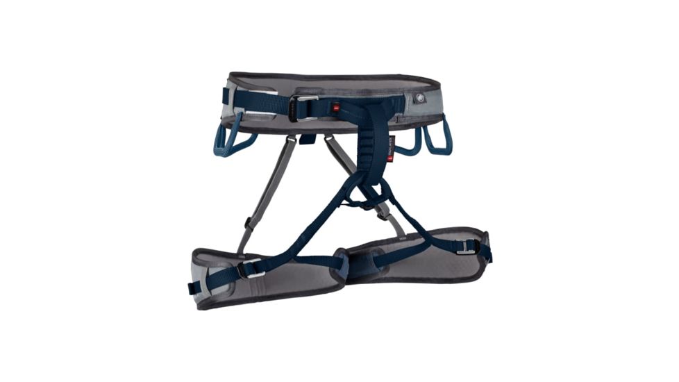 Mammut Ophir 3 Slide Harness Mens, Titanium-Jay, XXL, 2020-00820-00119-115