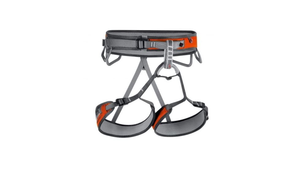 Mammut Ophir 3 Slide Harness-Large - Smoke Orange