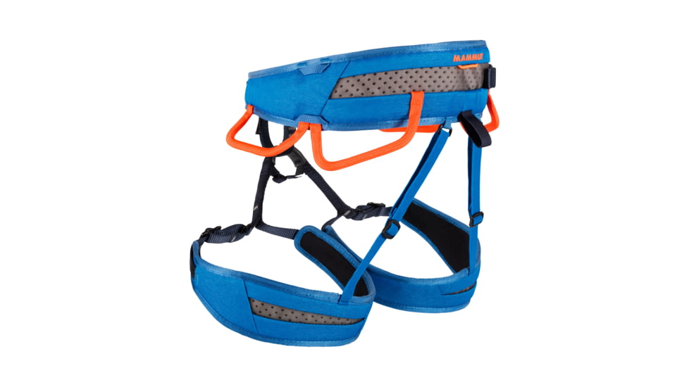 Mammut Ophir Fast Adjust Harness - Mens, Dark Gentian/Safety Orange, Large, 2020-01341-50353-113
