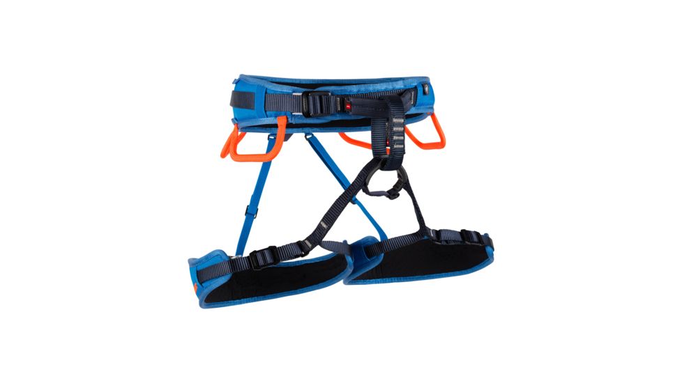 Mammut Ophir Fast Adjust Harness - Mens, Dark Gentian/Safety Orange, Large, 2020-01341-50353-113