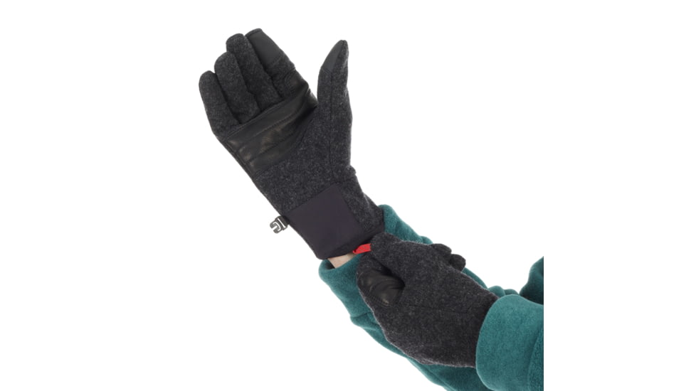 Mammut Passion Glove, Black Mlange, 7, 1190-00110-0033-1070