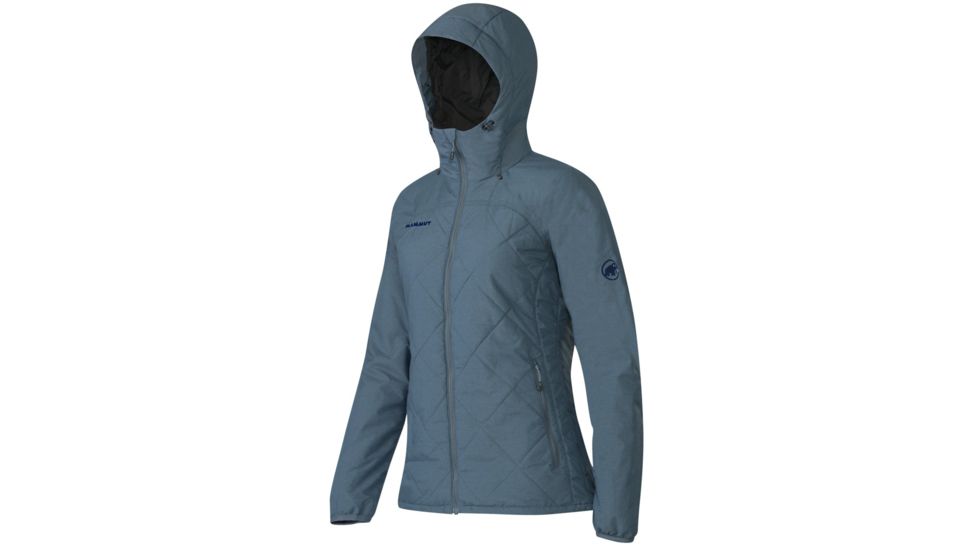 Mammut Pischa IS Hooded Jacket - Womens-Chill Melange-Large