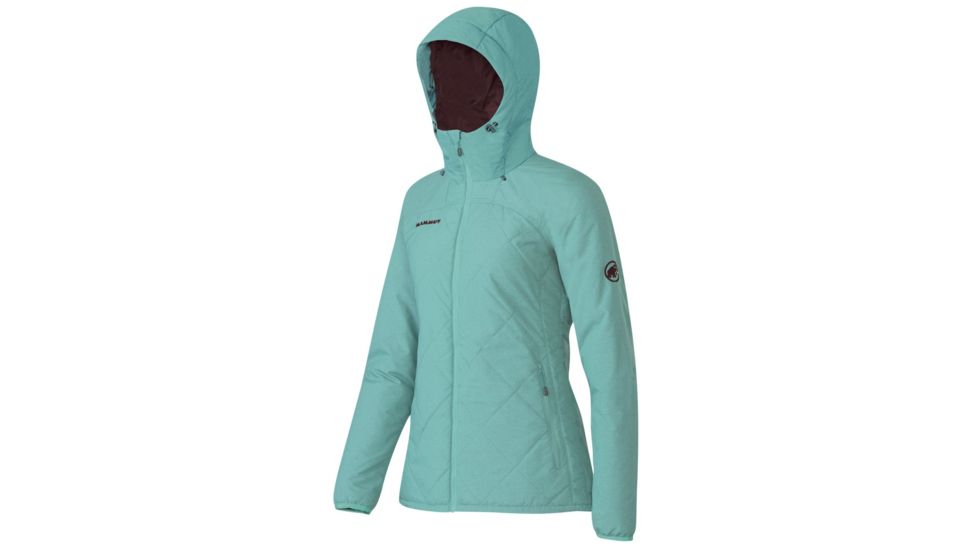 Mammut Pischa IS Hooded Jacket - Womens-Fiji Melange-Large