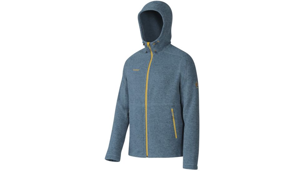 Mammut Polar Hooded Midlayer Jacket - Mens-Chill-Medium
