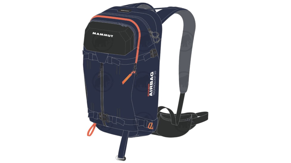 Mammut Pro X Removable Airbag 3.0 - Women's, Night, 35 L, 2610-01840-5924-135