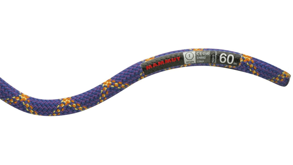 Revelation Protect 9.2 mm Climbing Rope-Purple/Orange-80 m