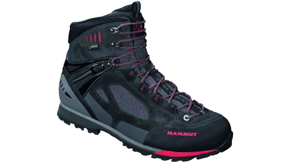 Mammut Ridge High GTX Backpacking Boot - Men's-Graphite/Inferno-Wide-11