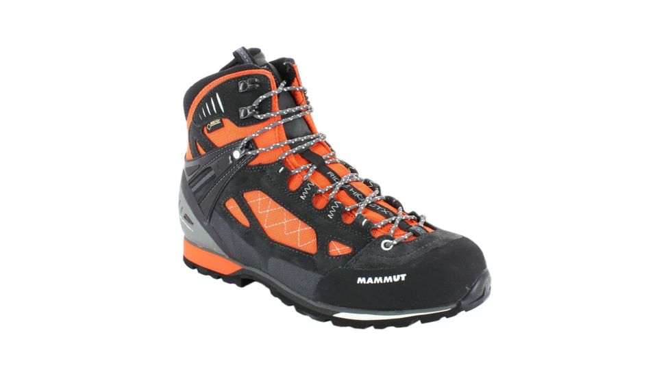 Mammut Ridge High GTX Men, Graphite-Orange, US 9.5, 3020-04090-0676-1085