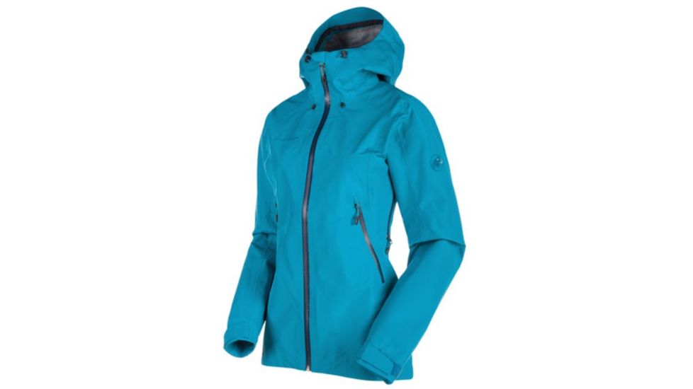 Mammut Ridge HS Hooded Jacket, Aqua, Medium, 1010-21861-5009-114