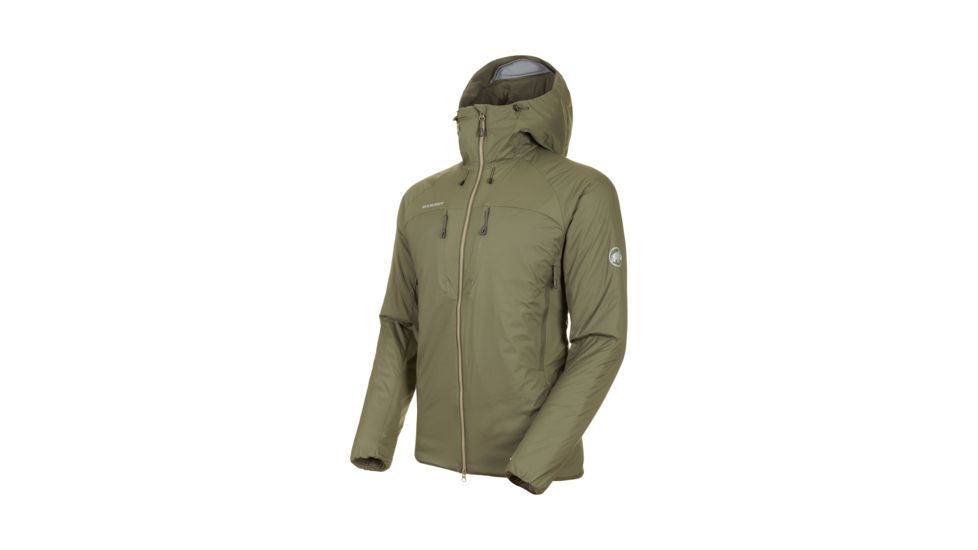 Mammut Rime Flex Hooded Insulated Jacket - Mens, Iguana, Small, 1013-00500-4584-113
