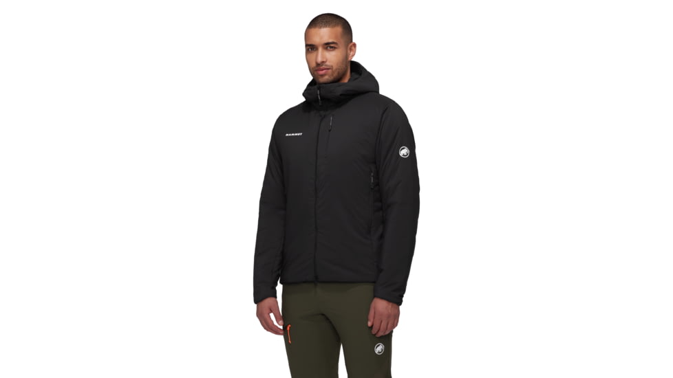 Mammut Rime IN Flex Hooded Jacket - Mens, Black, Medium, 1013-02131-0001-114