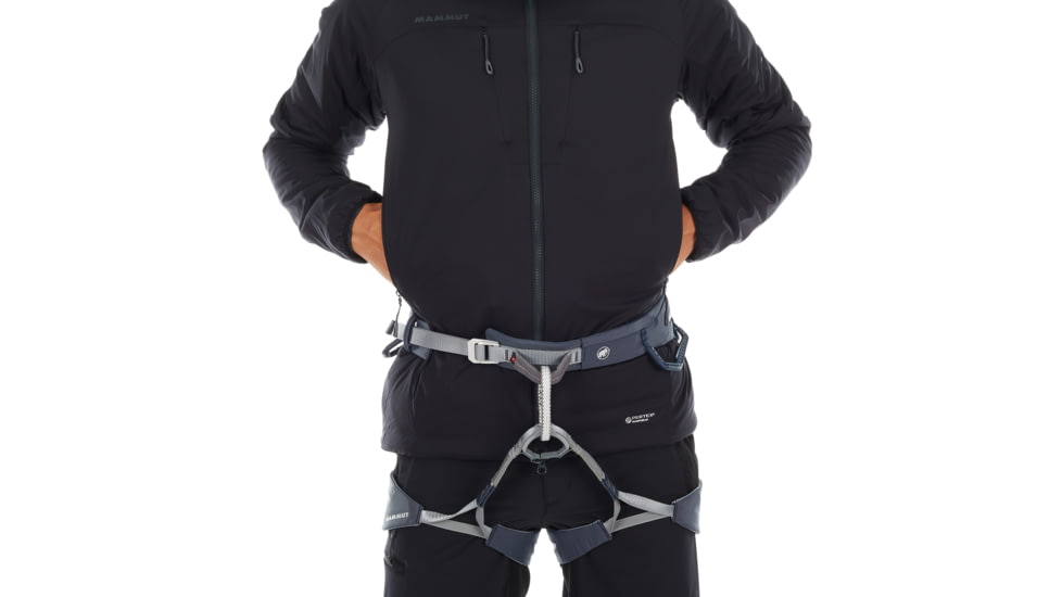 Mammut Rime IN Flex Hooded Jacket - Mens, Black/Phantom, Medium, 1013-00500-00189-114