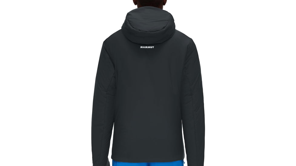 Mammut Rime IN Flex Hooded Jacket - Mens, Black/Phantom, Small, 1013-02130-00189-113
