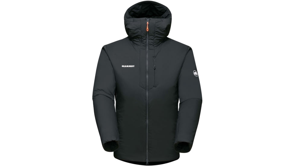 Mammut Rime IN Flex Hooded Jacket - Men's, Black/Phantom, Small, 1013-02130-00189-113
