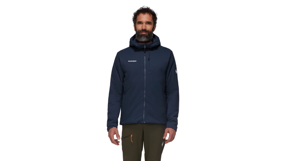 Mammut Rime IN Flex Hooded Jacket - Mens, Marine, L, 1013-02131-5118-115