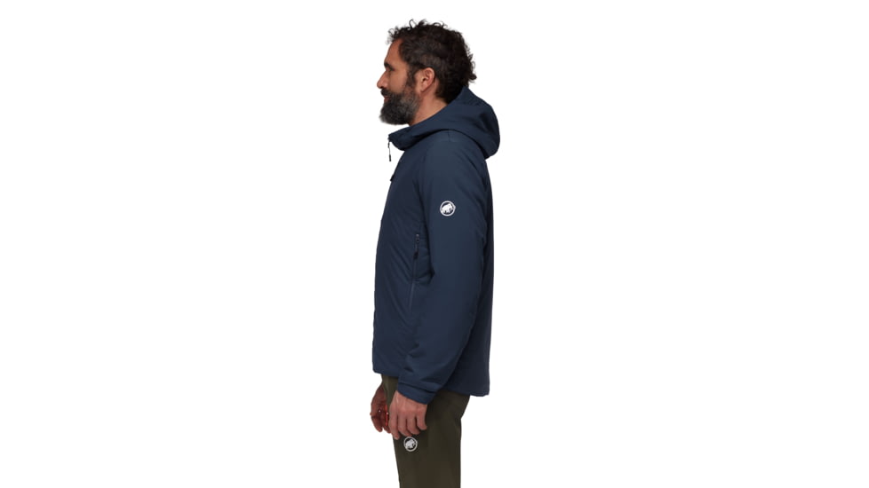 Mammut Rime IN Flex Hooded Jacket - Mens, Marine, L, 1013-02131-5118-115