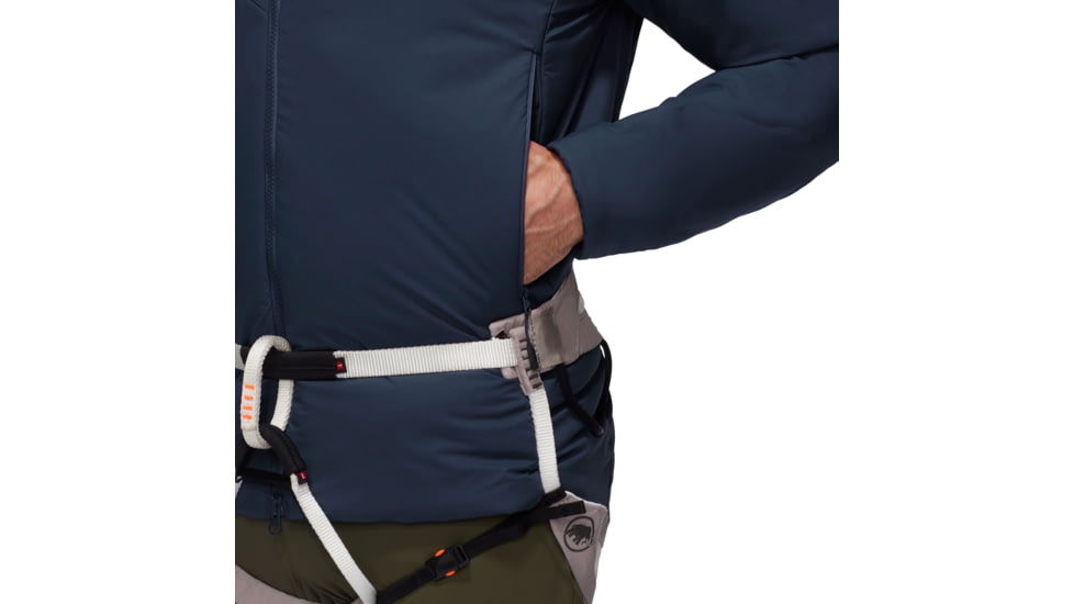 Mammut Rime IN Flex Hooded Jacket - Mens, Marine, L, 1013-02131-5118-115