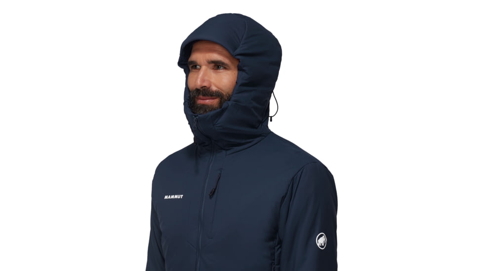 Mammut Rime IN Flex Hooded Jacket - Mens, Marine, L, 1013-02131-5118-115