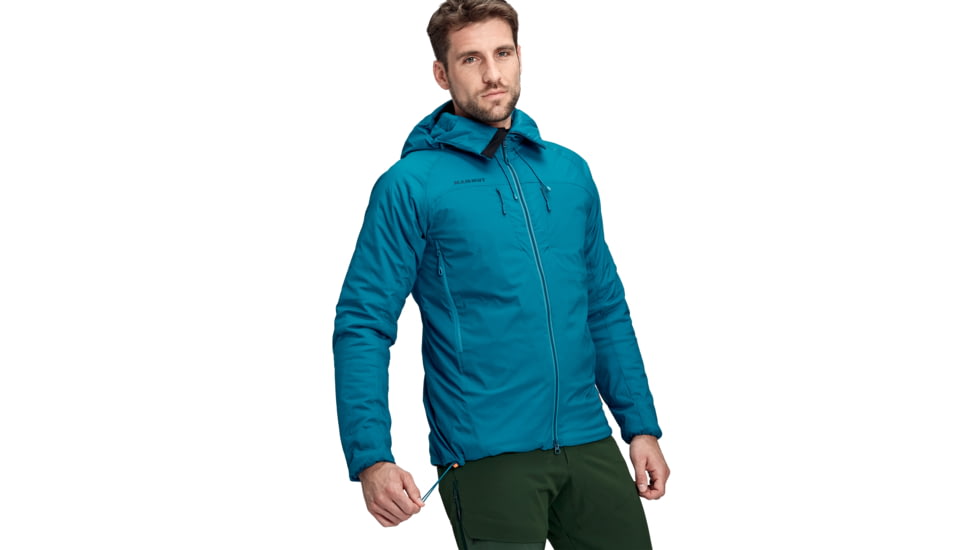 Mammut Rime IN Flex Hooded Jacket - Mens, Sapphire, Large, 1013-00500-50226-115