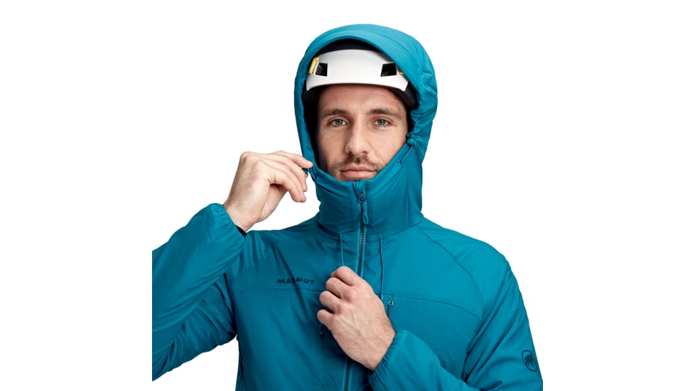 Mammut Rime IN Flex Hooded Jacket - Mens, Sapphire, Large, 1013-00500-50226-115