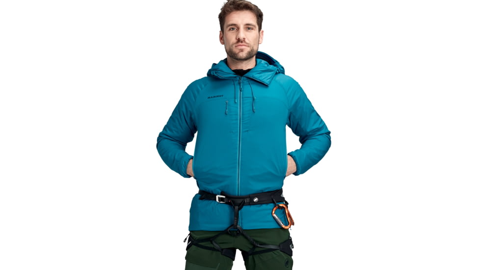 Mammut Rime IN Flex Hooded Jacket - Mens, Sapphire, Large, 1013-00500-50226-115