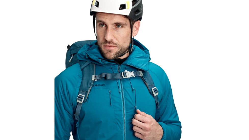 Mammut Rime IN Flex Hooded Jacket - Mens, Sapphire, Large, 1013-00500-50226-115