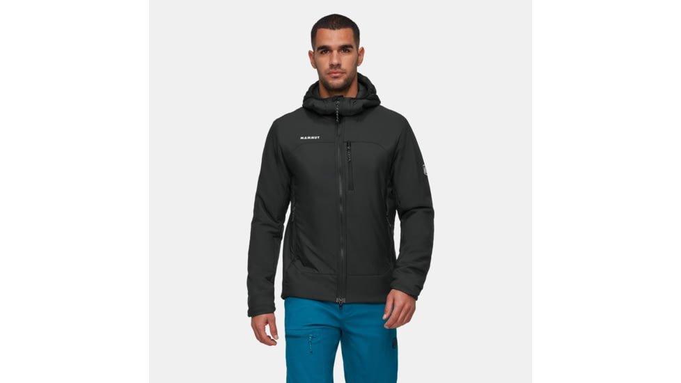 Mammut Rime IN Hooded Jacket - Mens, Black, Medium, 1013-04100-0001-114