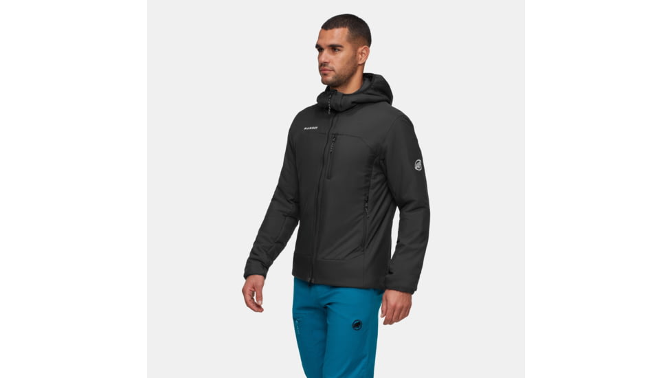 Mammut Rime IN Hooded Jacket - Mens, Black, Medium, 1013-04100-0001-114