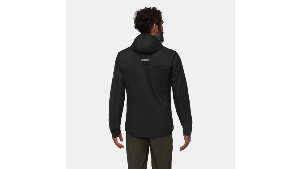 Mammut Rime Light IN Flex Hooded Jacket - Mens, Black, Medium, 1013-03150-0001-114