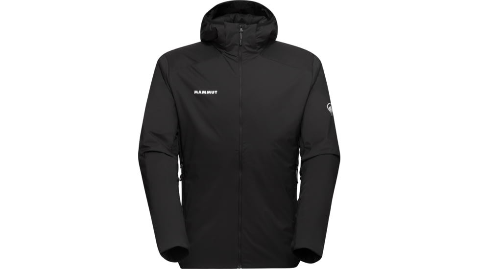 Mammut Rime Light IN Flex Hooded Jacket - Mens, Black, Medium, 1013-03150-0001-114