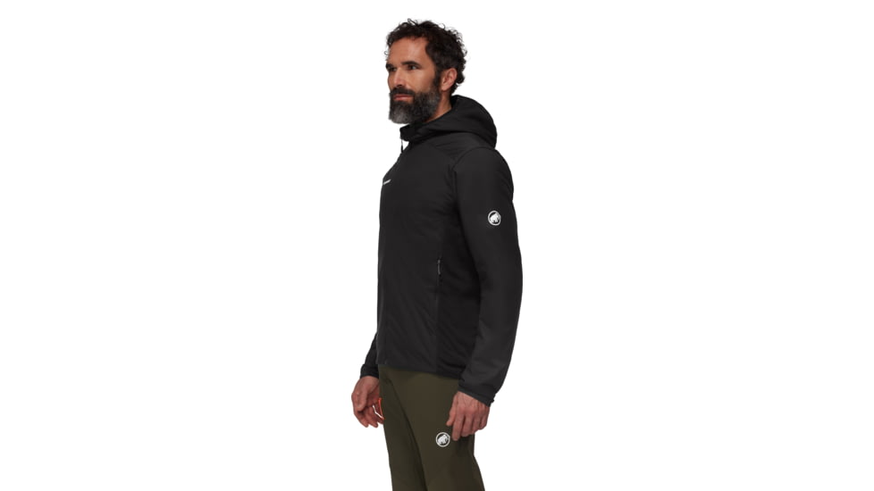 Mammut Rime Light IN Flex Hooded Jacket - Mens, Black, 3XL, 1013-03150-0001-118