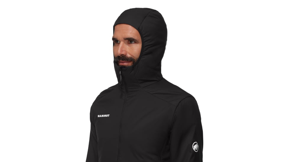 Mammut Rime Light IN Flex Hooded Jacket - Mens, Black, 3XL, 1013-03150-0001-118