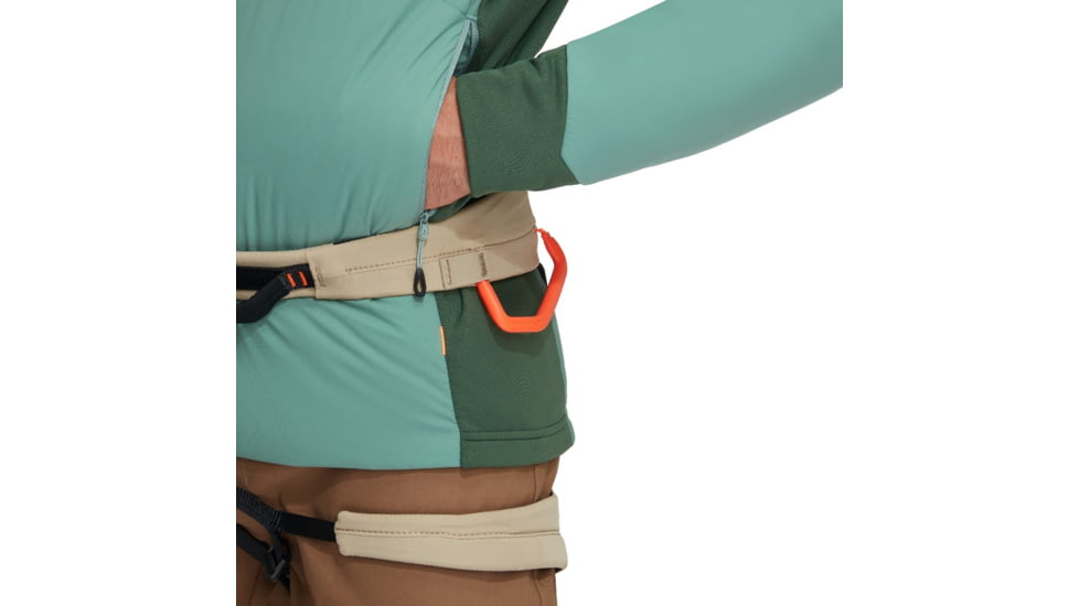 Mammut Rime Light IN Flex Hooded Jacket - Mens, Dark Jade Woods, Small, 1013-02150-40239-113