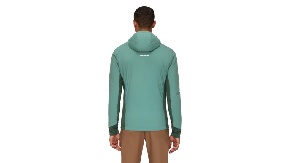 Mammut Rime Light IN Flex Hooded Jacket - Men's, Dark Jade/Woods, Small, 1013-02150-40239-113