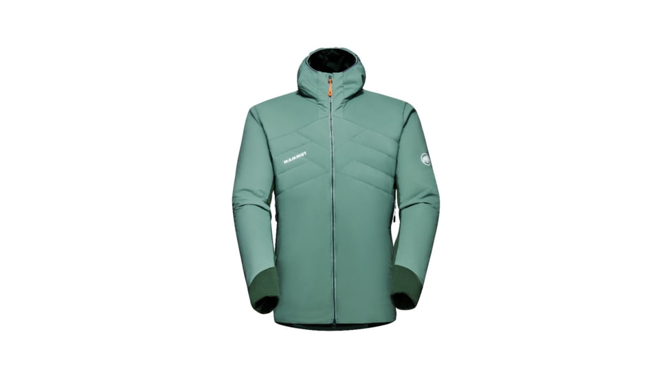 Mammut Rime Light IN Flex Hooded Jacket - Mens, Dark Jade Woods, Small, 1013-02150-40239-113