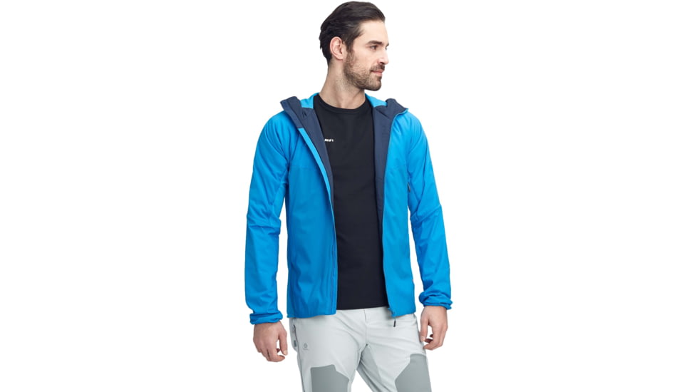 Mammut Rime Light IN Flex Hooded Jacket - Mens, Gentian, Small, 1013-00840-5213-113