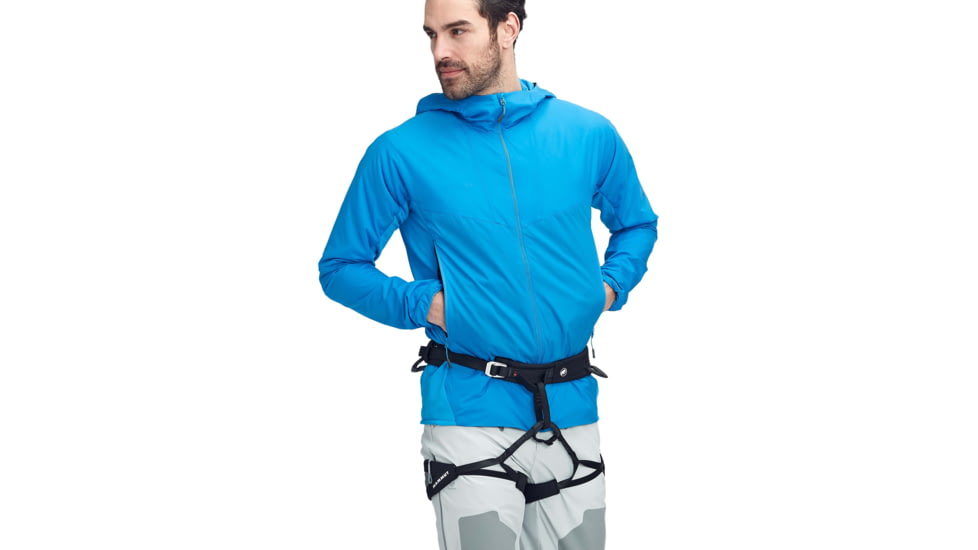 Mammut Rime Light IN Flex Hooded Jacket - Mens, Gentian, Small, 1013-00840-5213-113