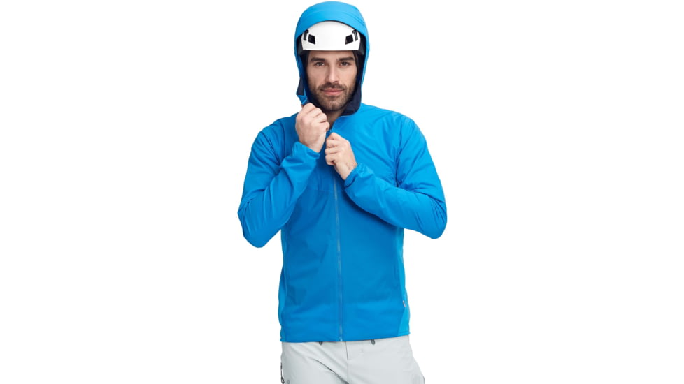 Mammut Rime Light IN Flex Hooded Jacket - Mens, Gentian, Small, 1013-00840-5213-113