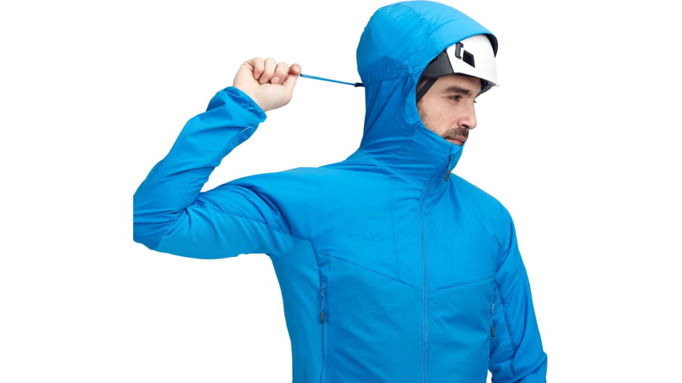 Mammut Rime Light IN Flex Hooded Jacket - Mens, Gentian, Small, 1013-00840-5213-113
