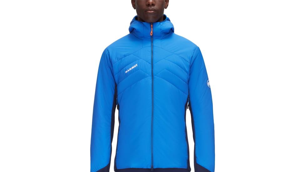 Mammut Rime Light IN Flex Hooded Jacket - Mens, Ice/Marine, Large, 1013-02150-50507-115