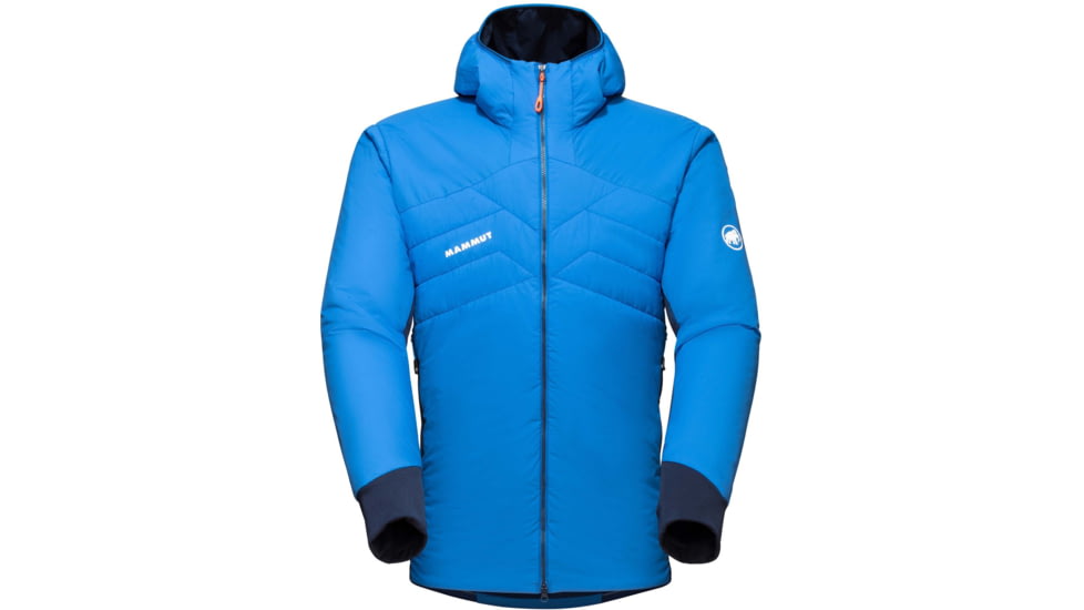 Mammut Rime Light IN Flex Hooded Jacket - Men's, Ice/Marine, Large, 1013-02150-50507-115