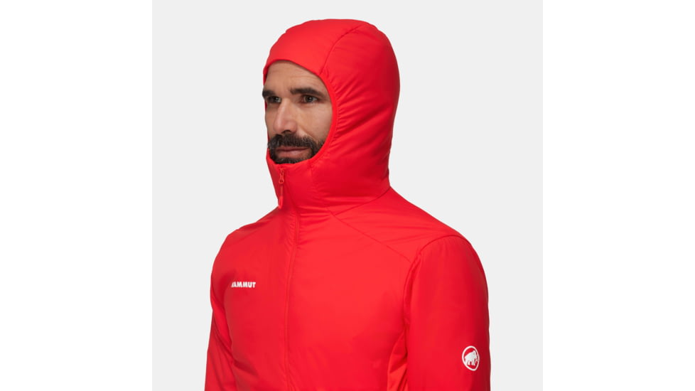 Mammut Rime Light IN Flex Hooded Jacket - Mens, Mammut Red, Large, 1013-03150-3778-115