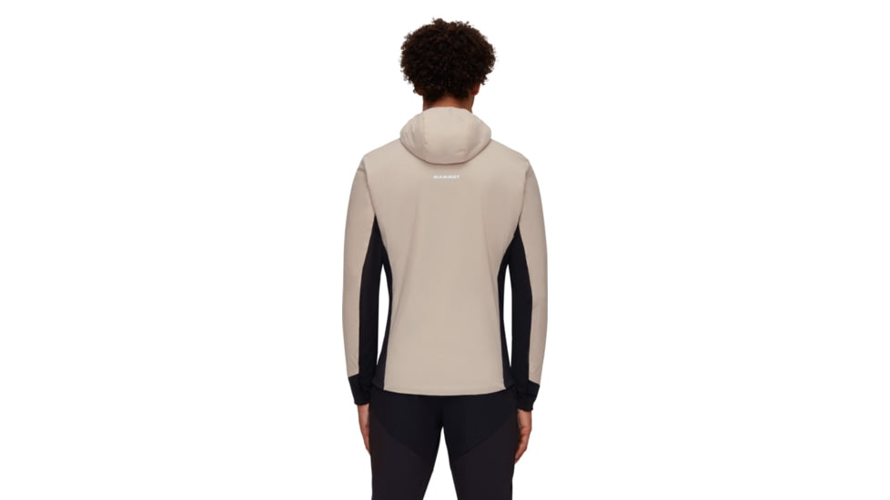 Mammut Rime Light IN Flex Hooded Jacket - Mens, Savannah/Black, Small, 1013-02150-7521-113