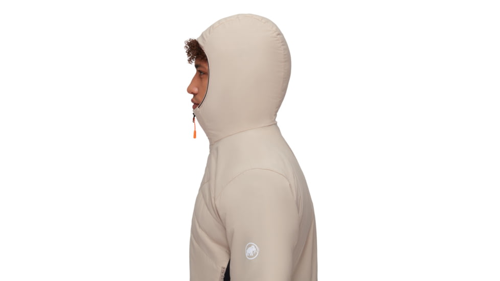 Mammut Rime Light IN Flex Hooded Jacket - Mens, Savannah/Black, Small, 1013-02150-7521-113