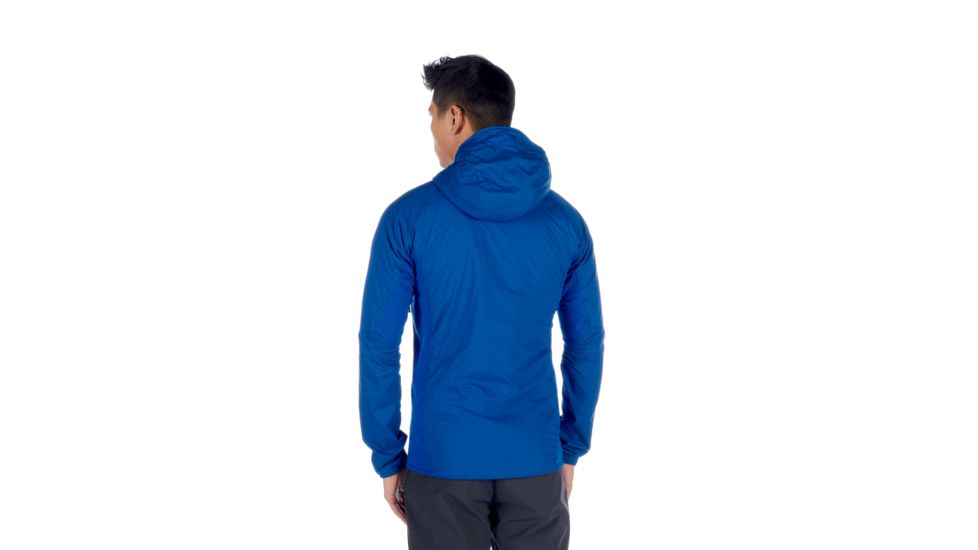 Mammut Rime Light IN Flex Hooded Jacket - Mens, Surf/Black, Extra Large, 1013-00840-50142-116