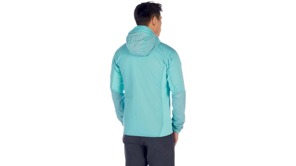 Mammut Rime Light IN Flex Hooded Jacket - Mens, Waters/Zion, Large, 1013-00840-50151-115