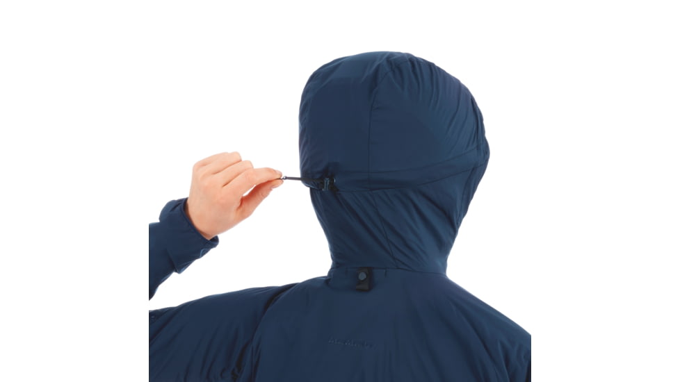 Mammut Rime Light IN Flex Hooded Jacket, Peacoat, Large, 1013-00850-50125-115