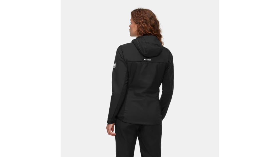 Mammut Rime Light IN Flex Hooded Jacket - Womens, Black, Medium, 1013-03170-0001-114